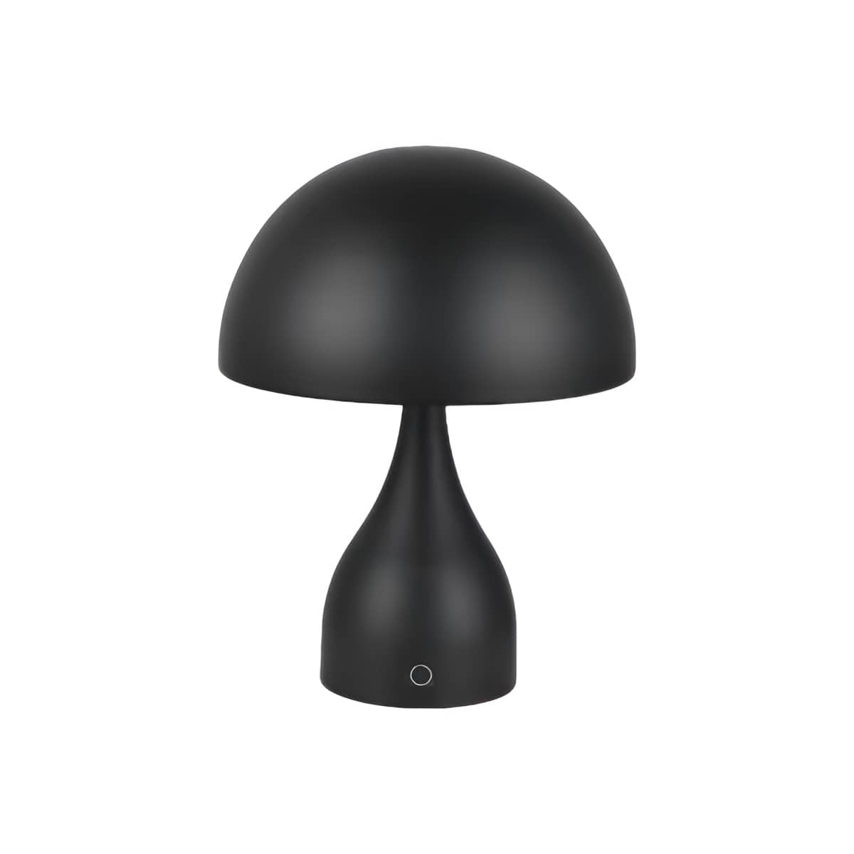 Art Deco Rechargeable Metal Mushroom Table Lamp