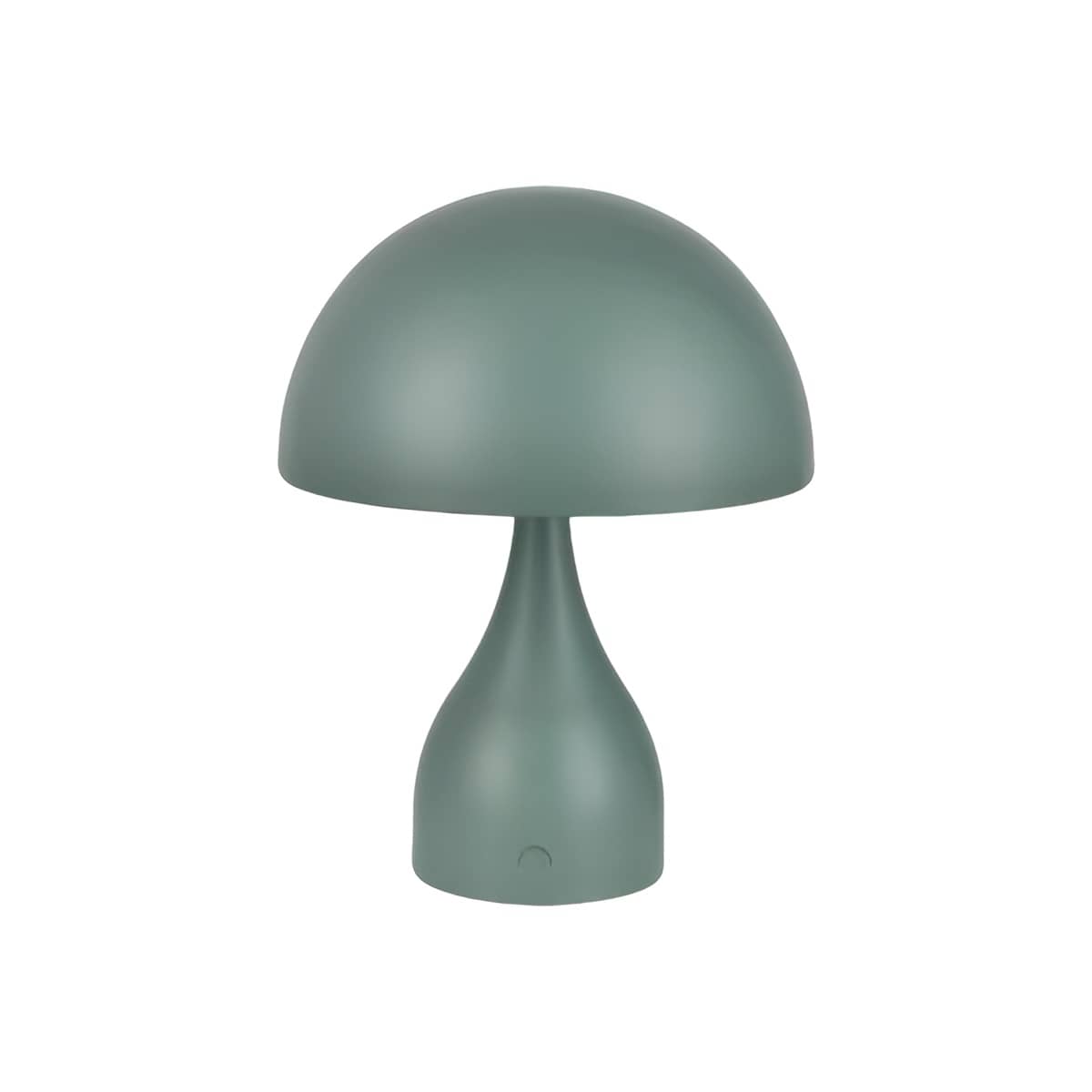 Art Deco Rechargeable Metal Mushroom Table Lamp