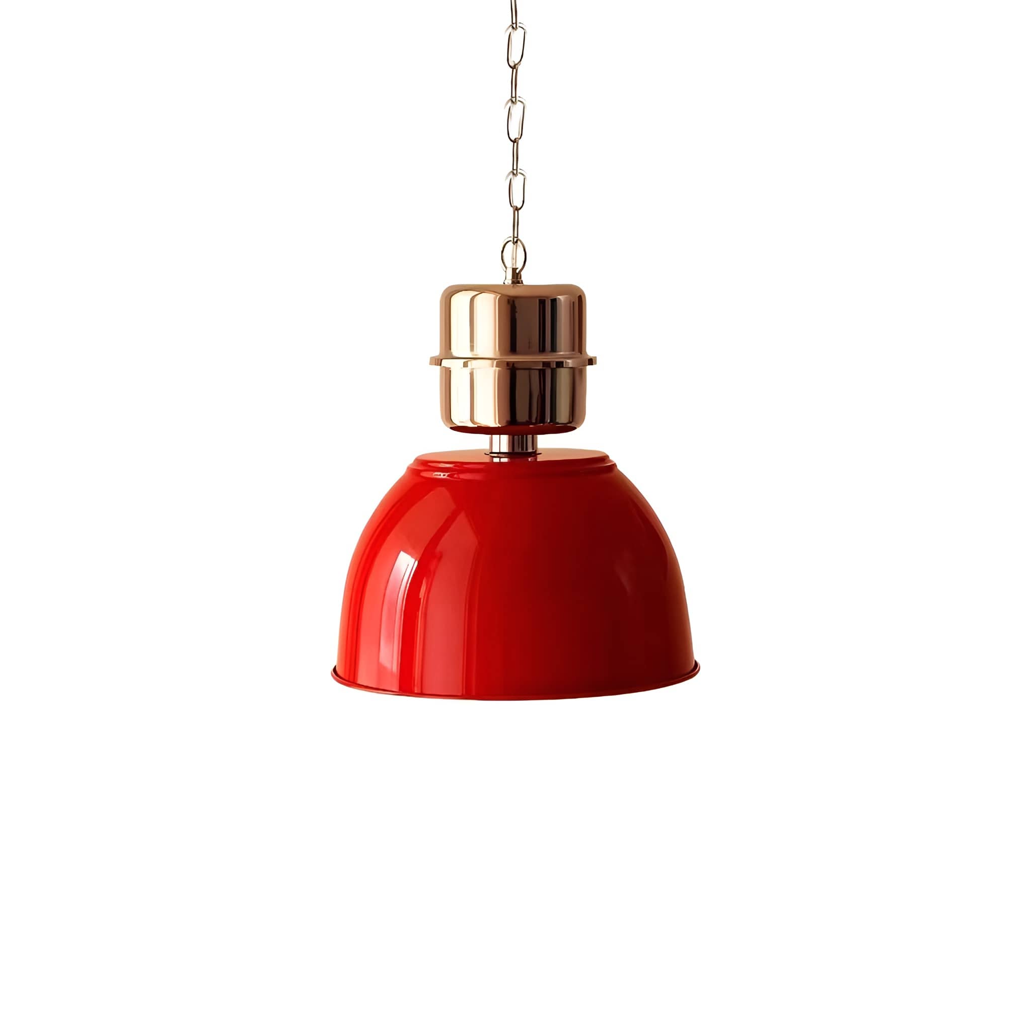 Bauhaus Industrial Bell Metal Pendant Light