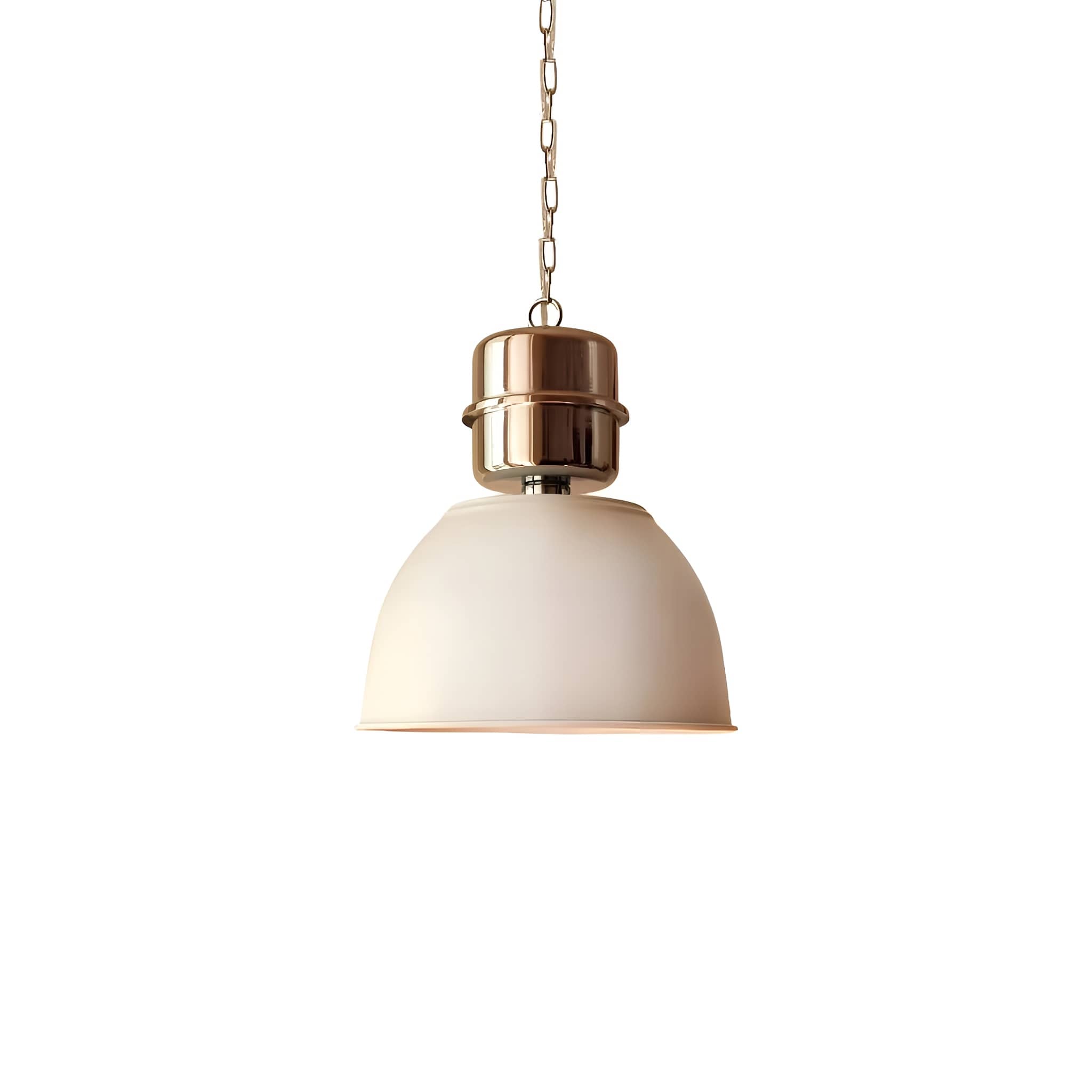 Bauhaus Industrial Bell Metal Pendant Light