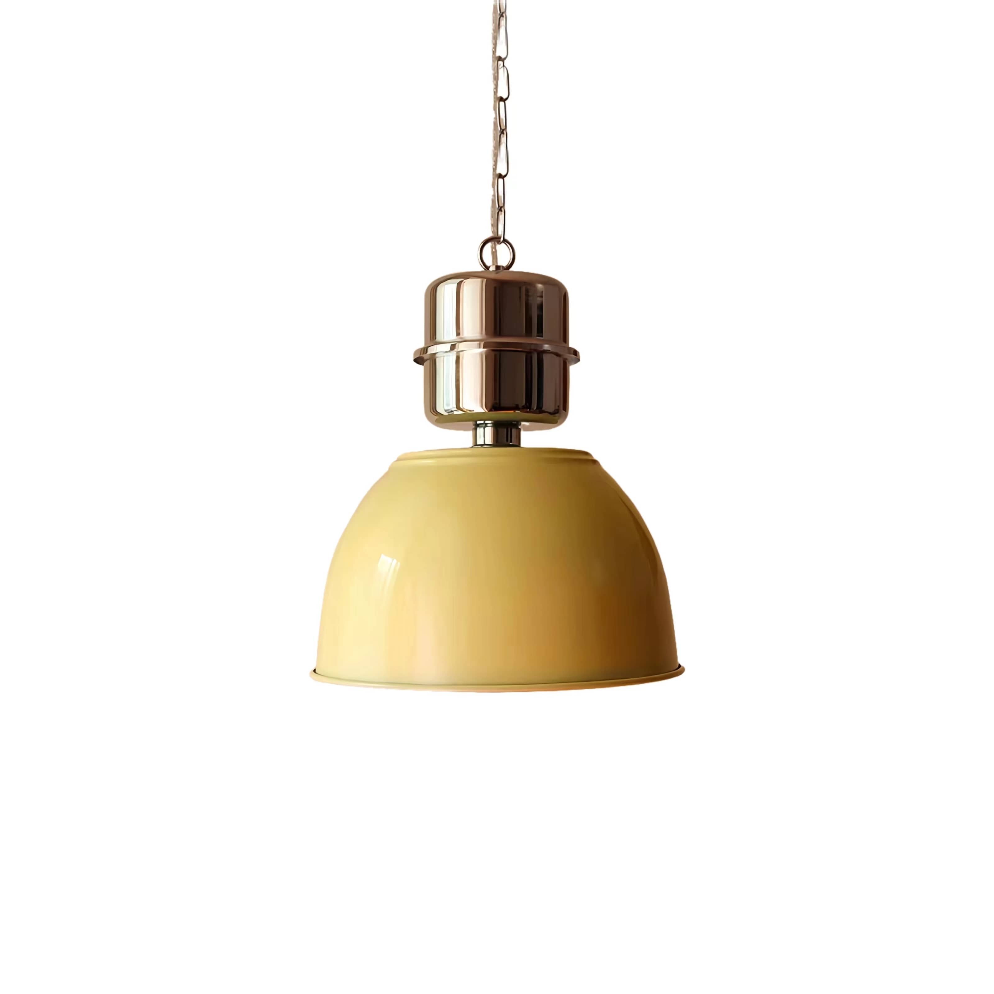 Bauhaus Industrial Bell Metal Pendant Light