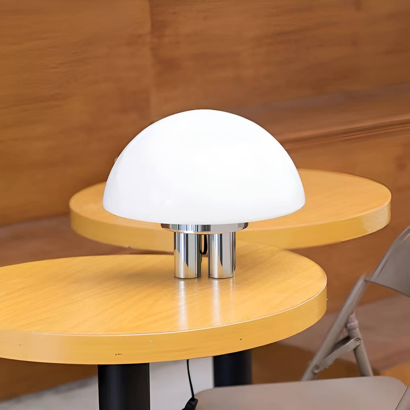 Bauhaus Jellyfish White Glass Table Lamp