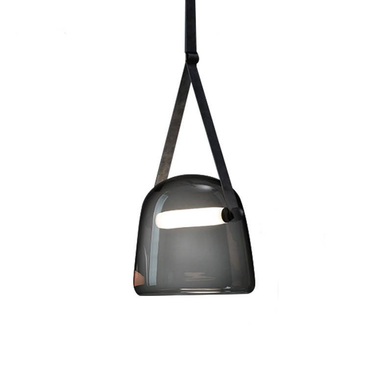 Belt Nordic LED Glass Pendant Light