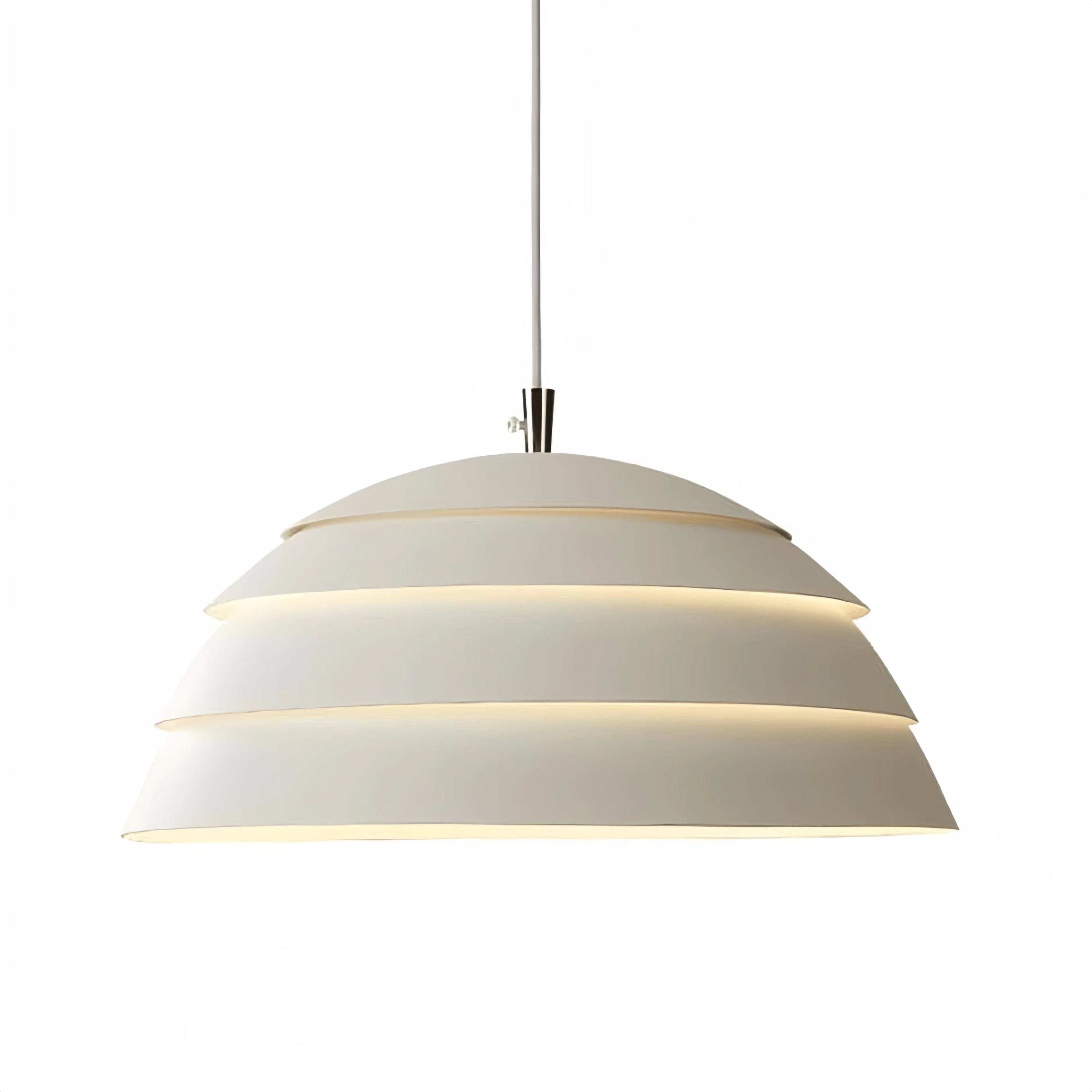 Modern Bauhaus Metal Dome Pendant Light