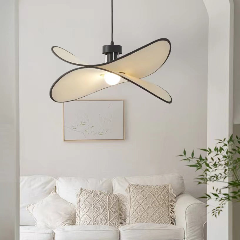 Suspension en tissu beige de style créatif