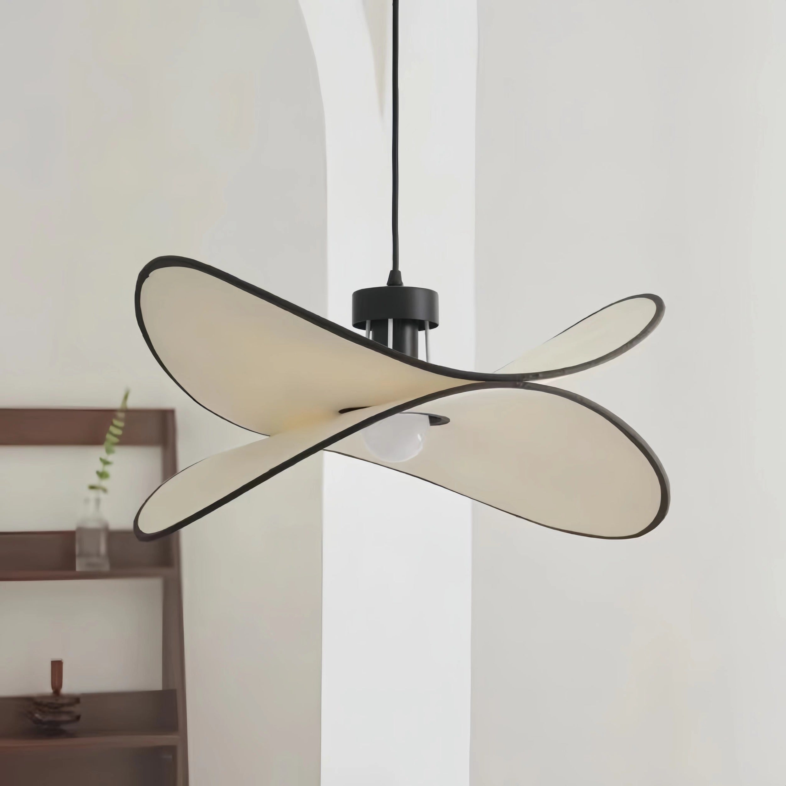 Suspension en tissu beige de style créatif