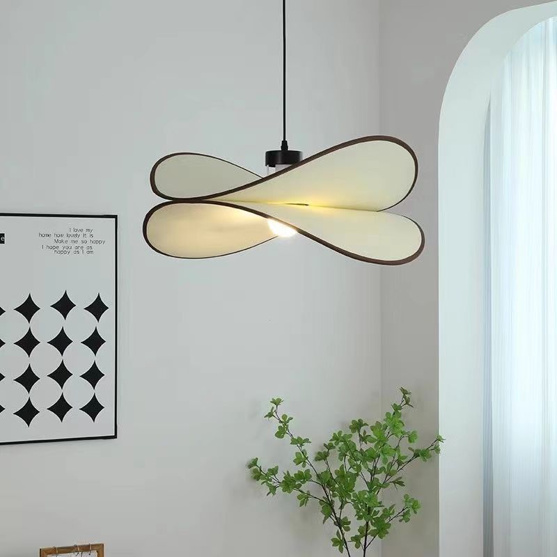 Suspension en tissu beige de style créatif