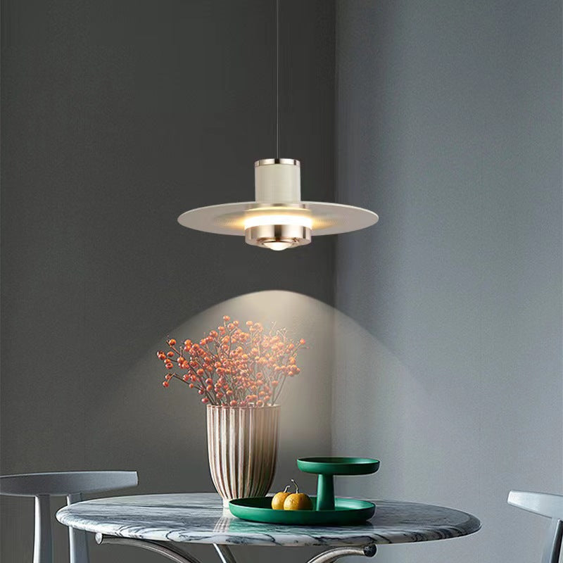 Danish Decorative Flying Saucer Pendant Light