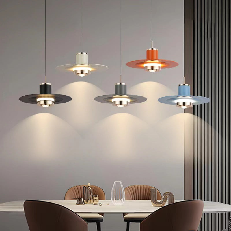 Danish Decorative Flying Saucer Pendant Light