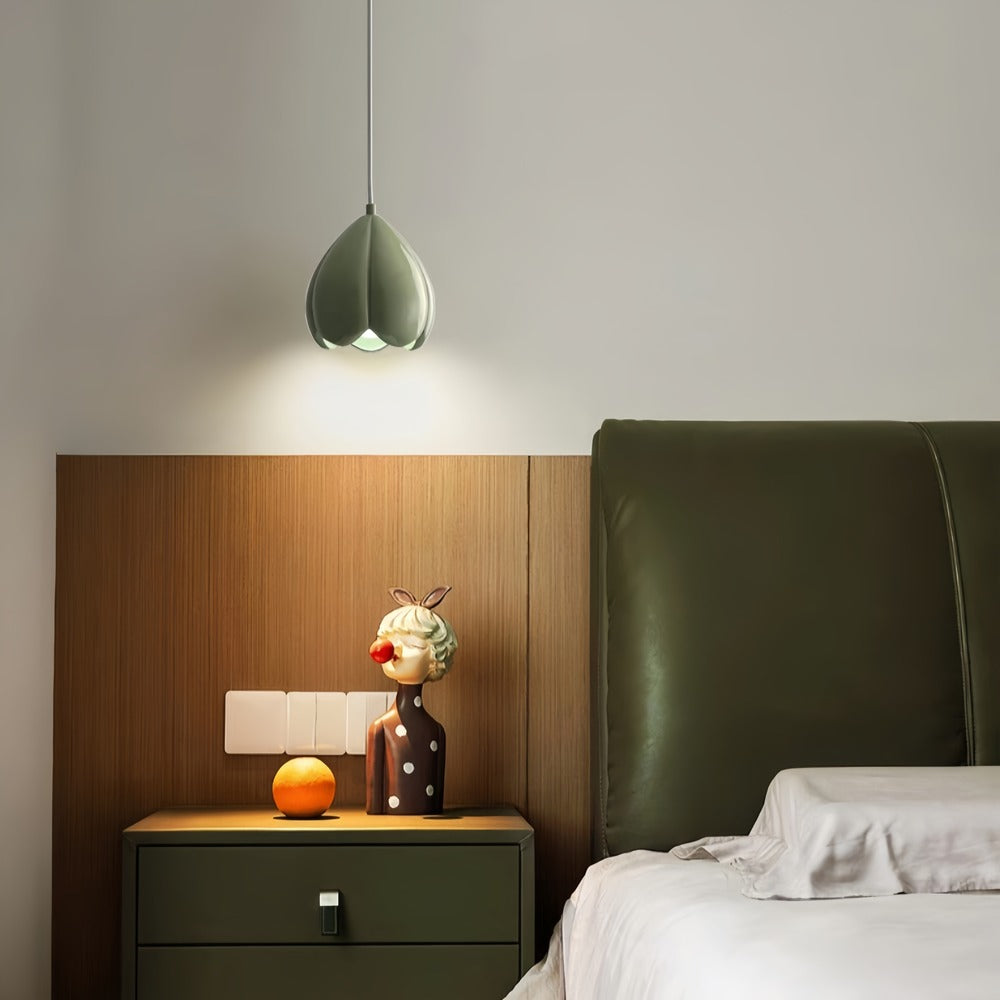 French Flower Bud Bedroom Pendant Light