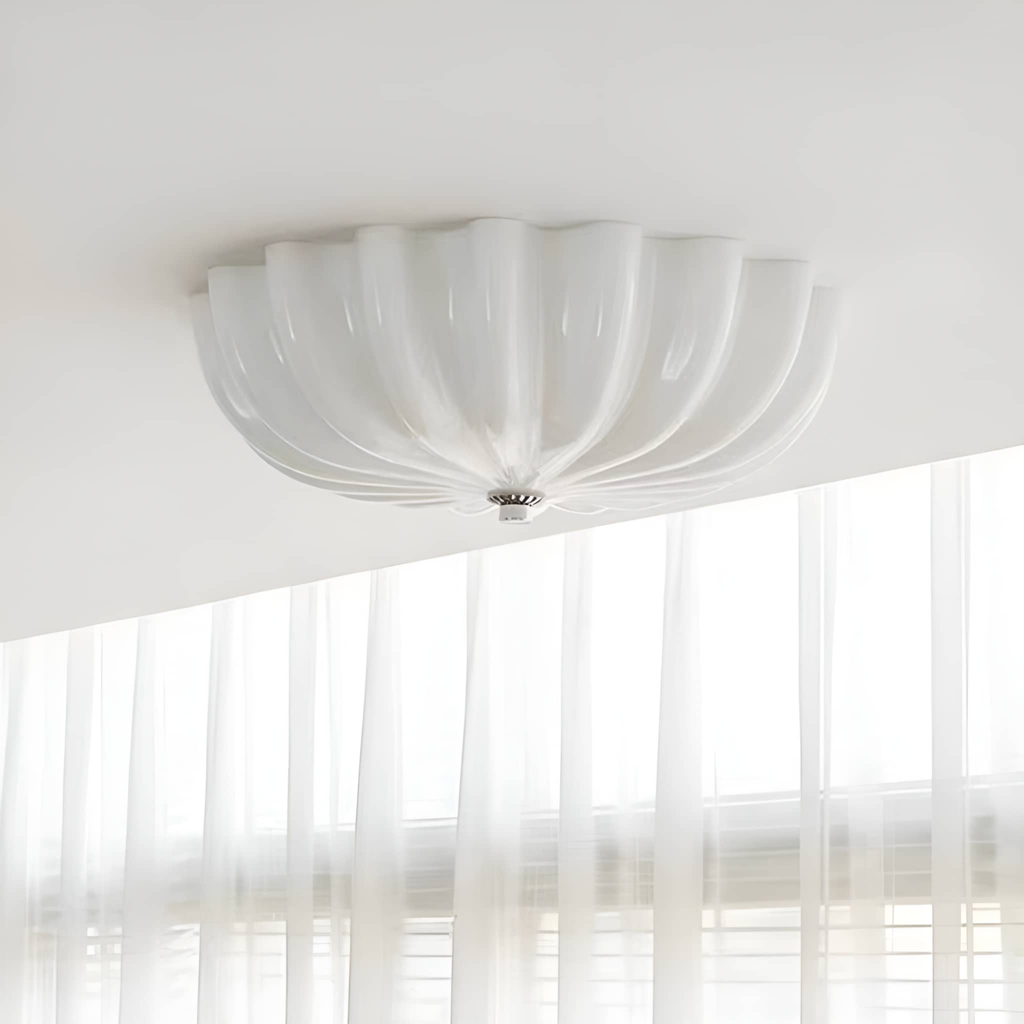 Italian Style Murano Retro Glass Ceiling Light