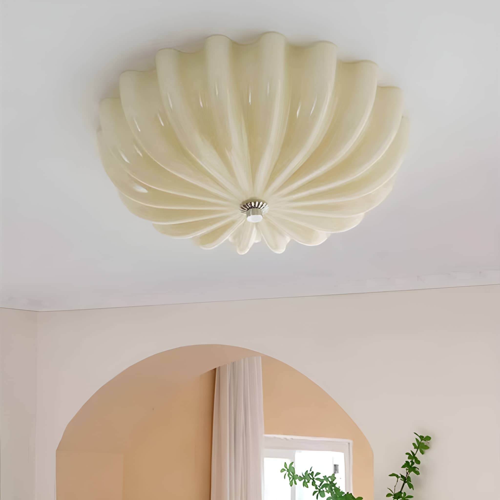 Italian Style Murano Retro Glass Ceiling Light