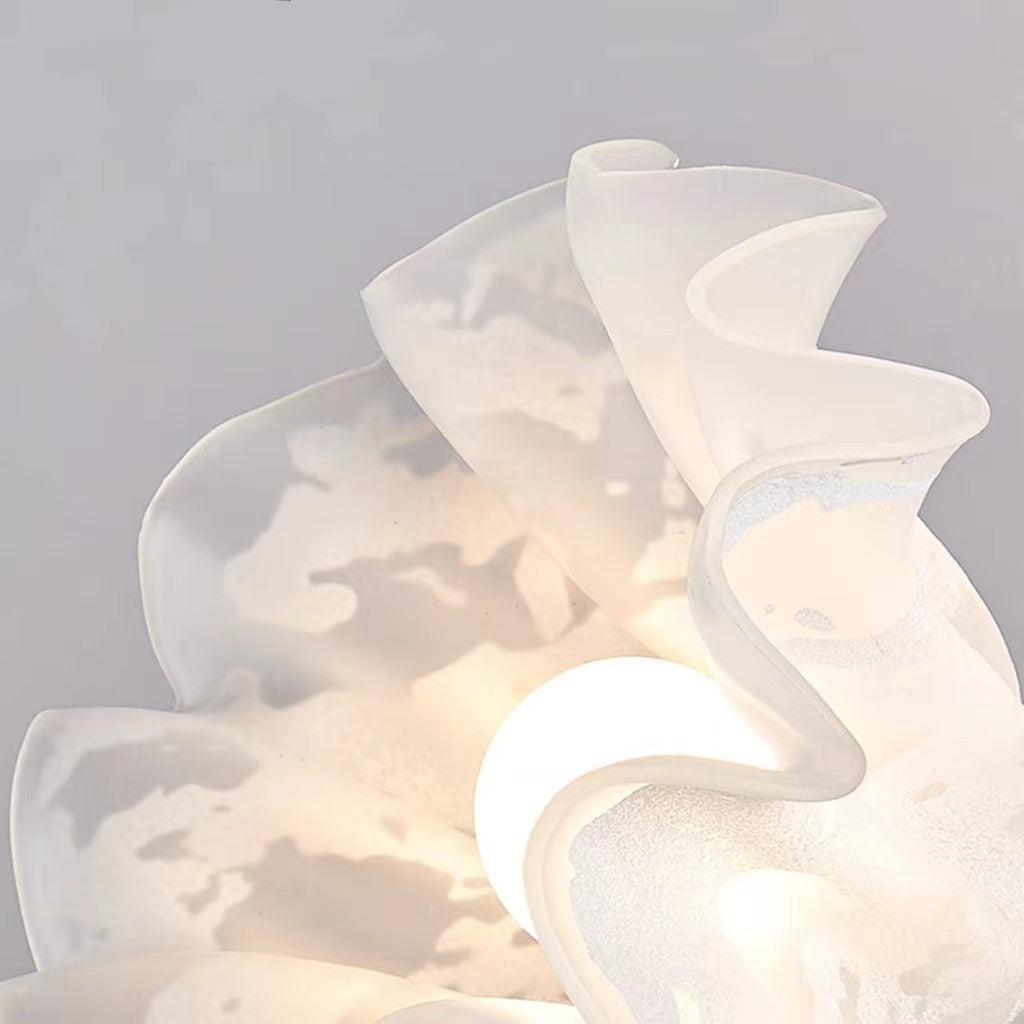 French Blooming Lily Flower Ceiling Light