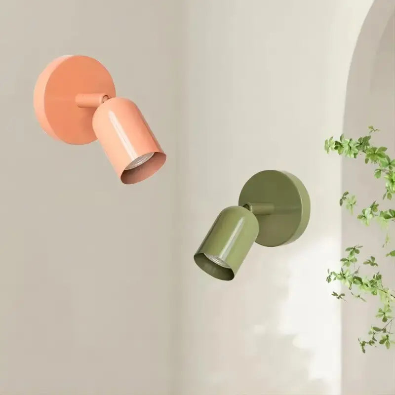French Cream Macaron Adjustable Wall Light