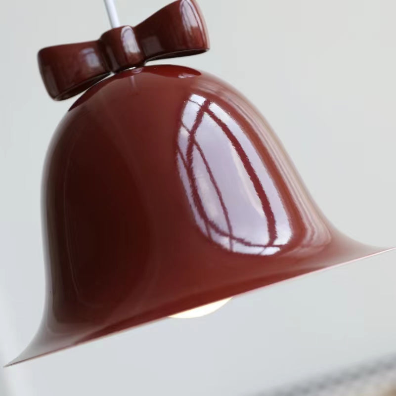 French Style Iron Bell Shaped Pendant Light