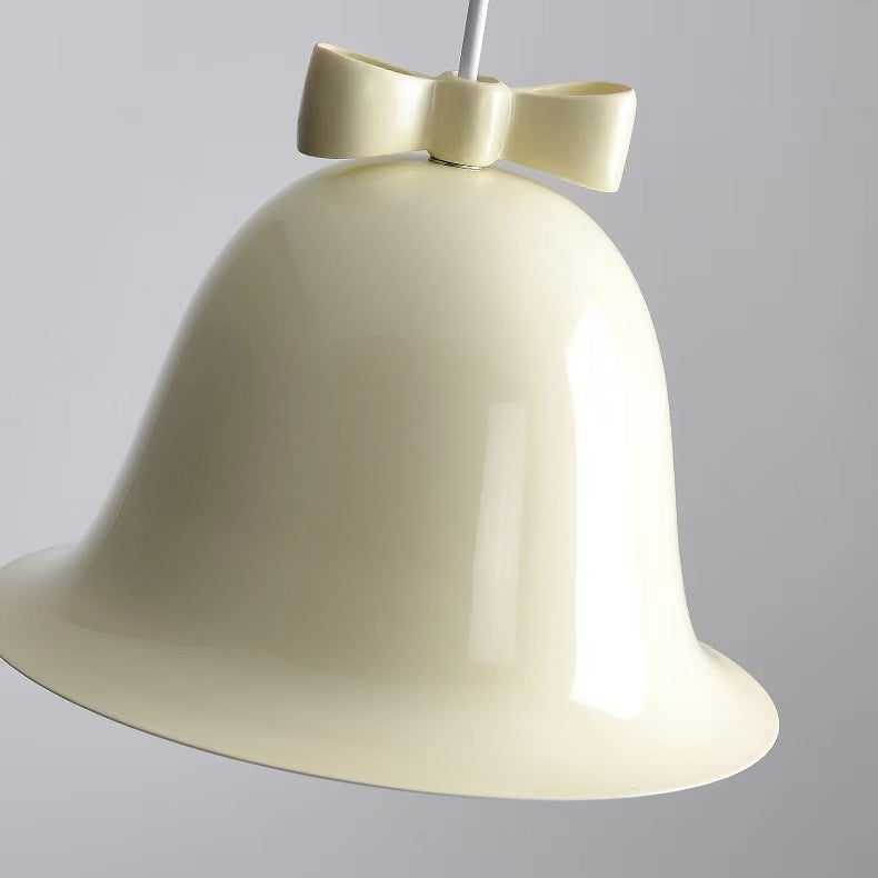French Style Iron Bell Shaped Pendant Light