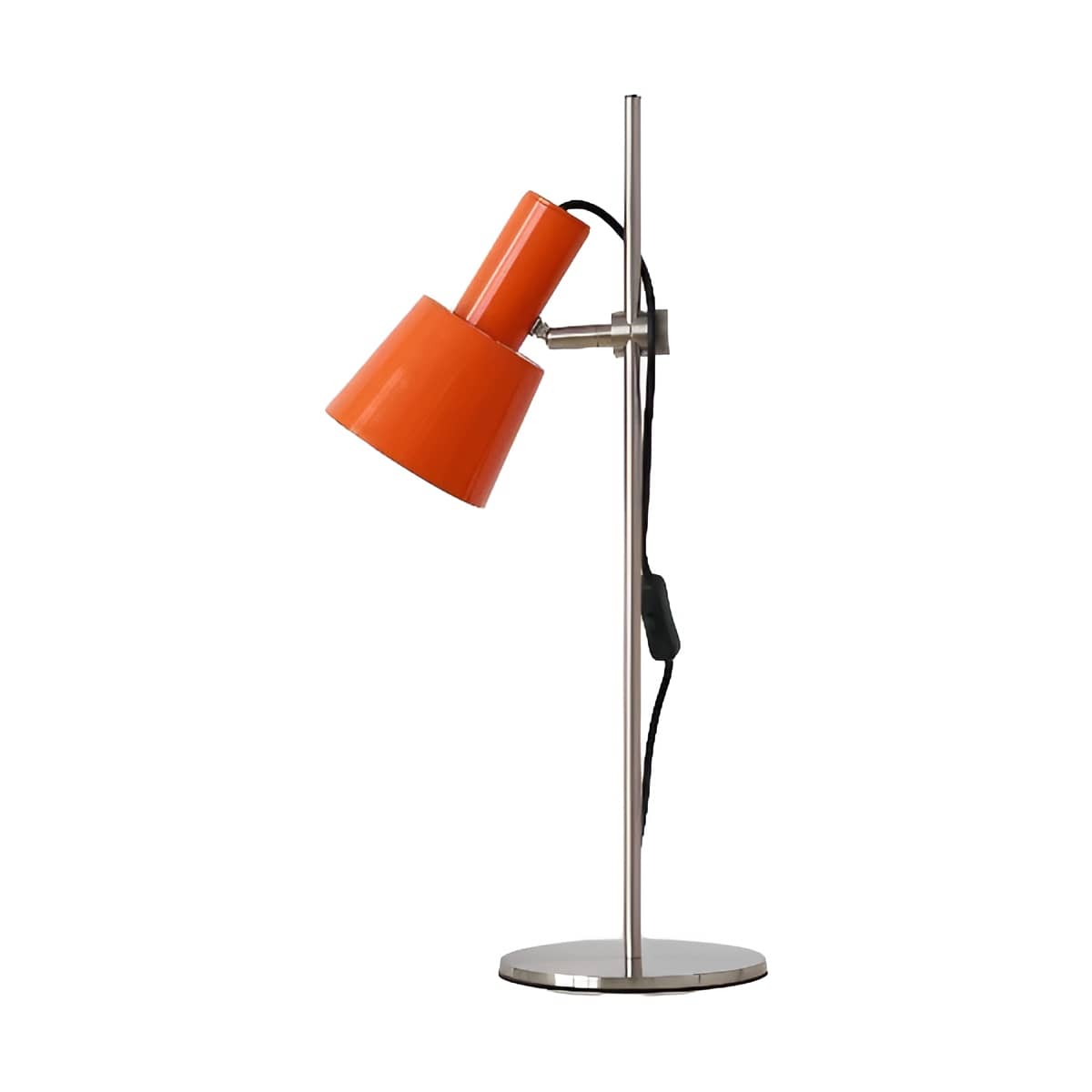 Industrial Adjustable Conical Metal Table Lamp