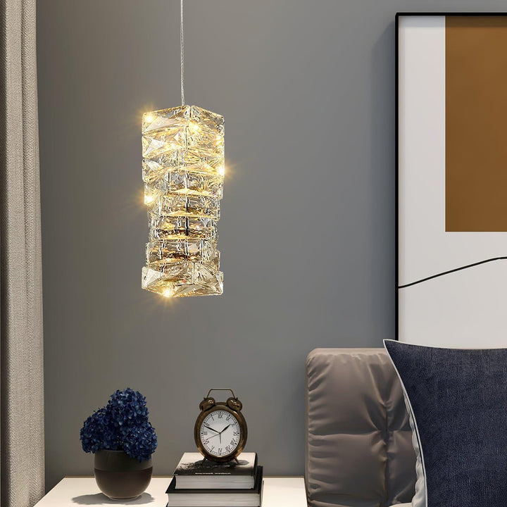 Irregular Leuchten Postmodern Crystal Pendant Light