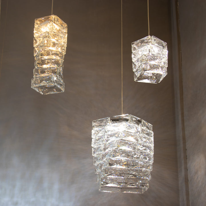 Irregular Leuchten Postmodern Crystal Pendant Light