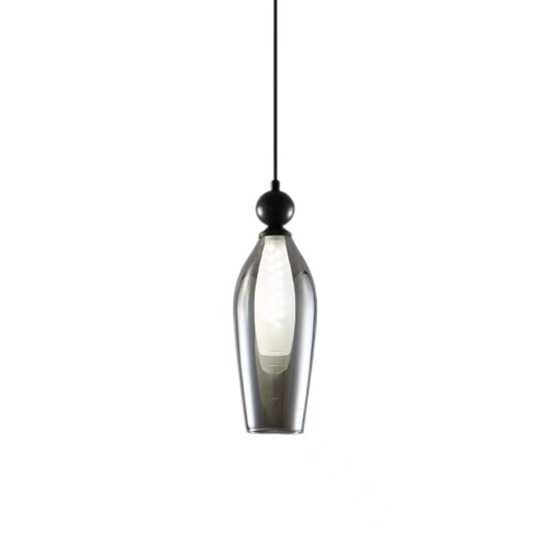 Italian Design Smoke Grey Pendant Light