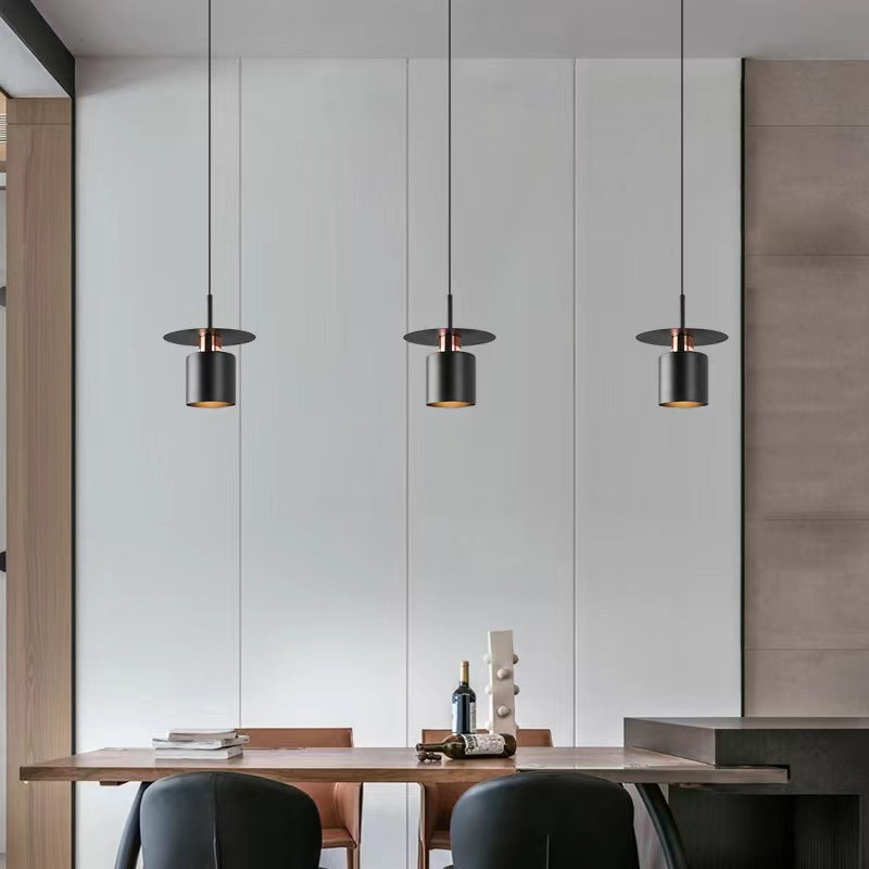 Italian Modern Minimalist Iron Pendant Light