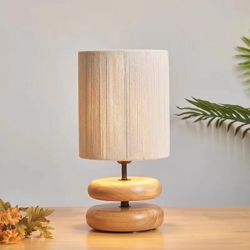 Japanese Zen Natural Wooden Table Lamp