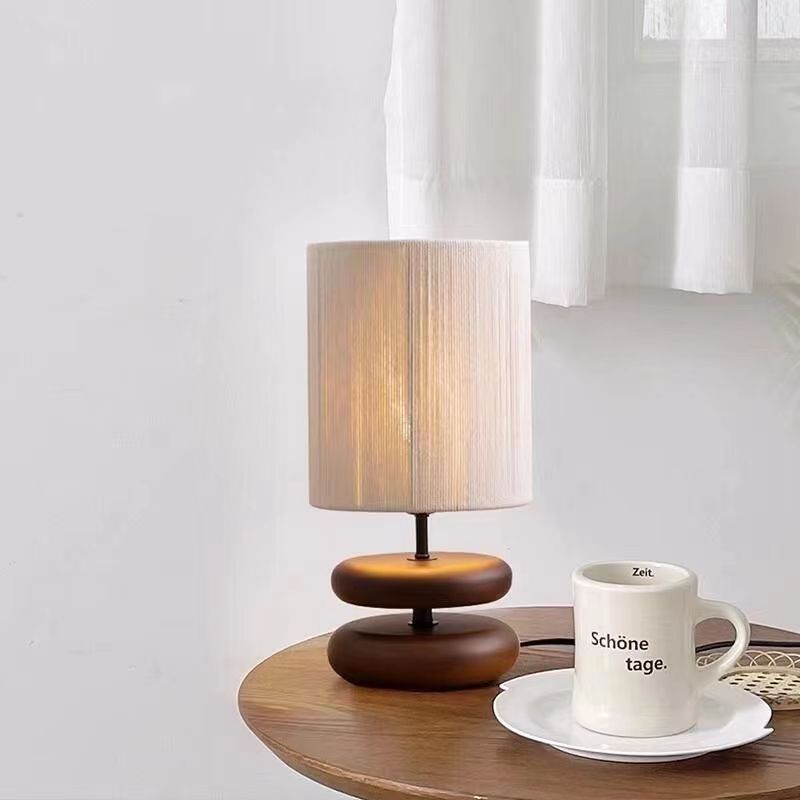 Japanese Zen Natural Wooden Table Lamp