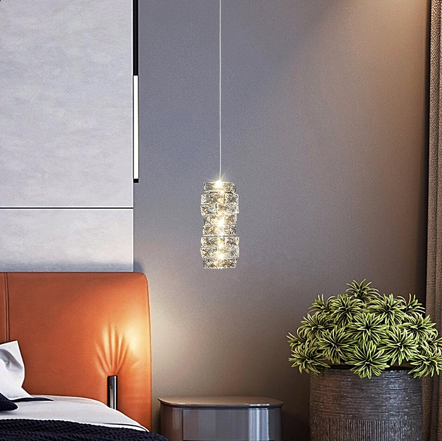Irregular Leuchten Postmodern Crystal Pendant Light