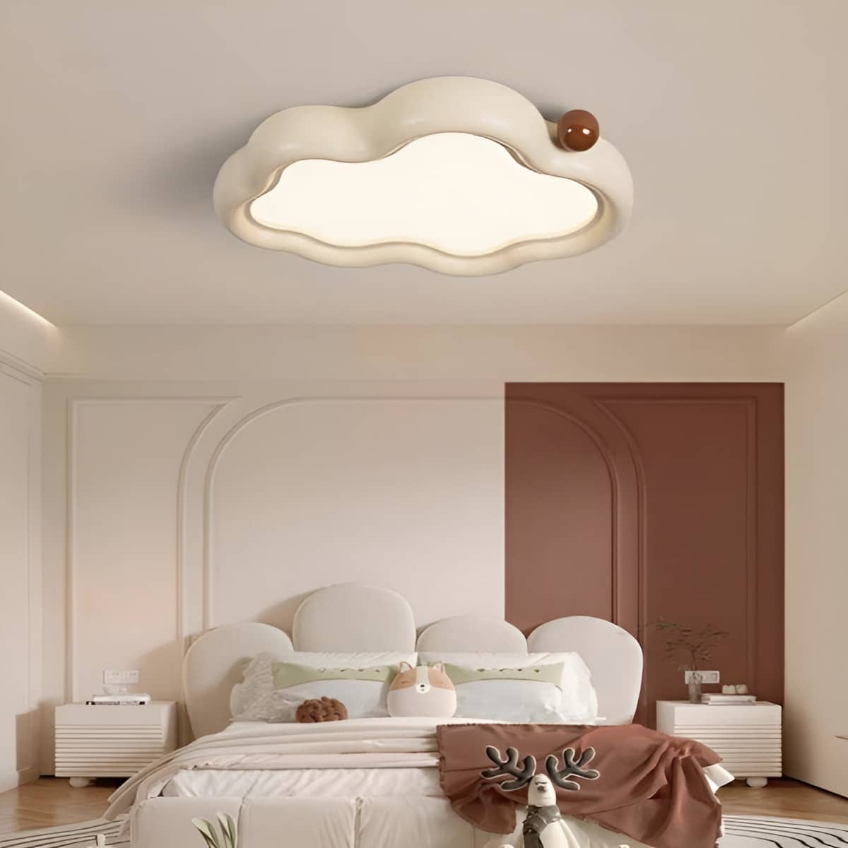 Macaron Cloud LED Kids Bedroom Ceiling Light