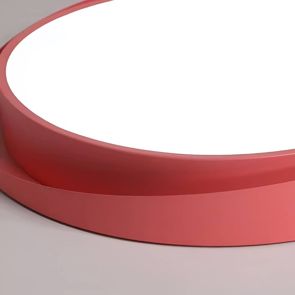 Macaron Colorful Metal Round Ceiling Lamp