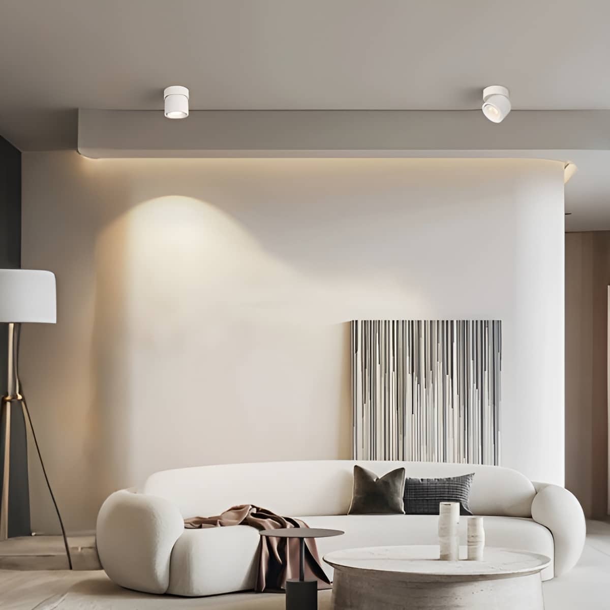 Macaron Kleine bunte LED-Deckenstrahler für Wohnzimmer