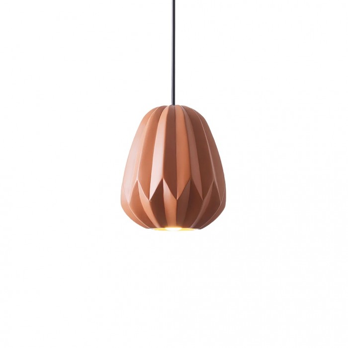 Macaron Minimalist Papaya Nachttisch-Pendelleuchte