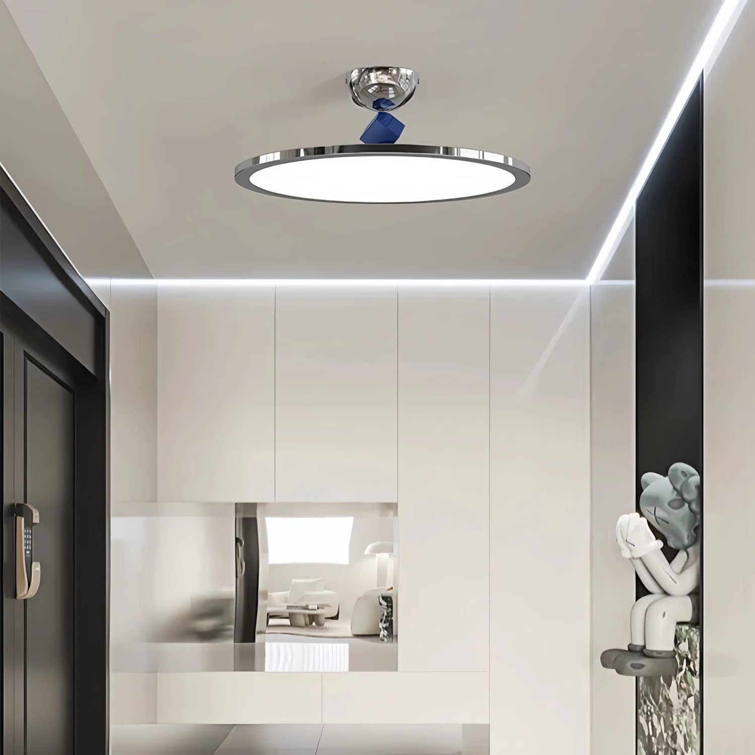 Minimalist Bauhaus LED Bedroom Ceiling Light