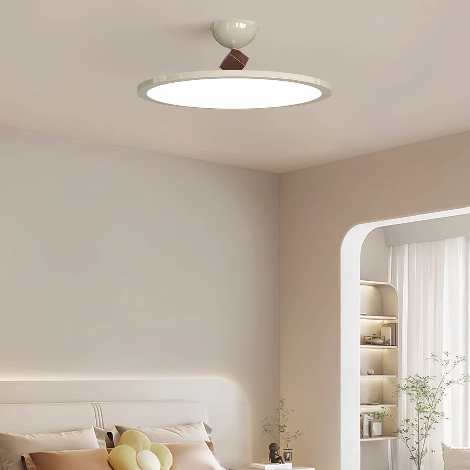 Minimalist Bauhaus LED Bedroom Ceiling Light