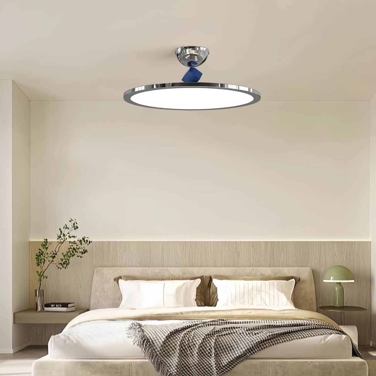 Minimalist Bauhaus LED Bedroom Ceiling Light