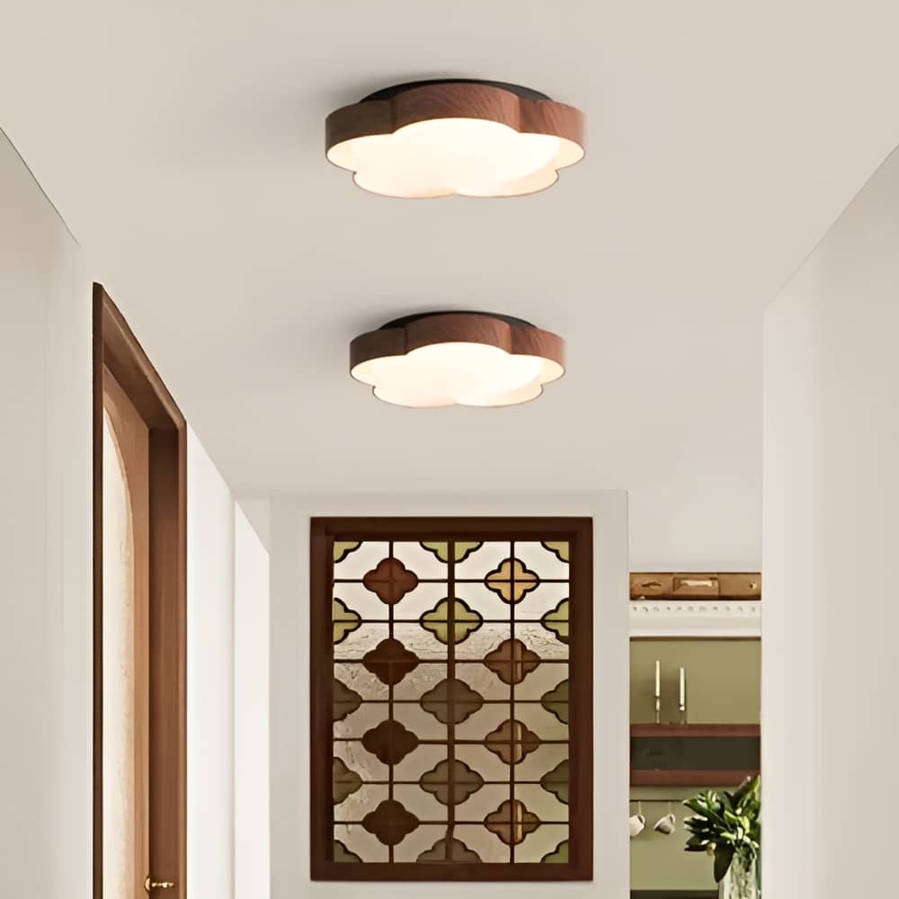 Minimalist Cherry Blossom LED Hallway Ceiling Light