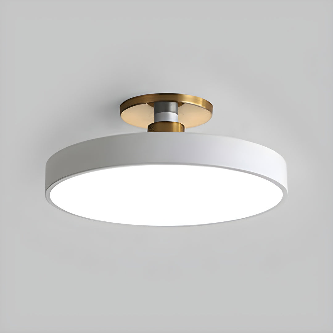 Minimalistische Macaron runde LED-Deckenleuchte