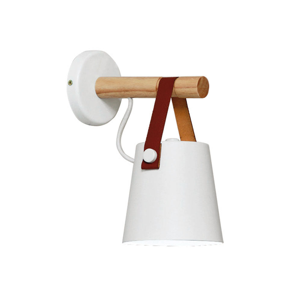 Industrial Belt Bucket Iron Wall Light