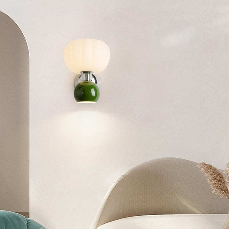 Decorative Pumpkin Bauhaus Dual Wall Light