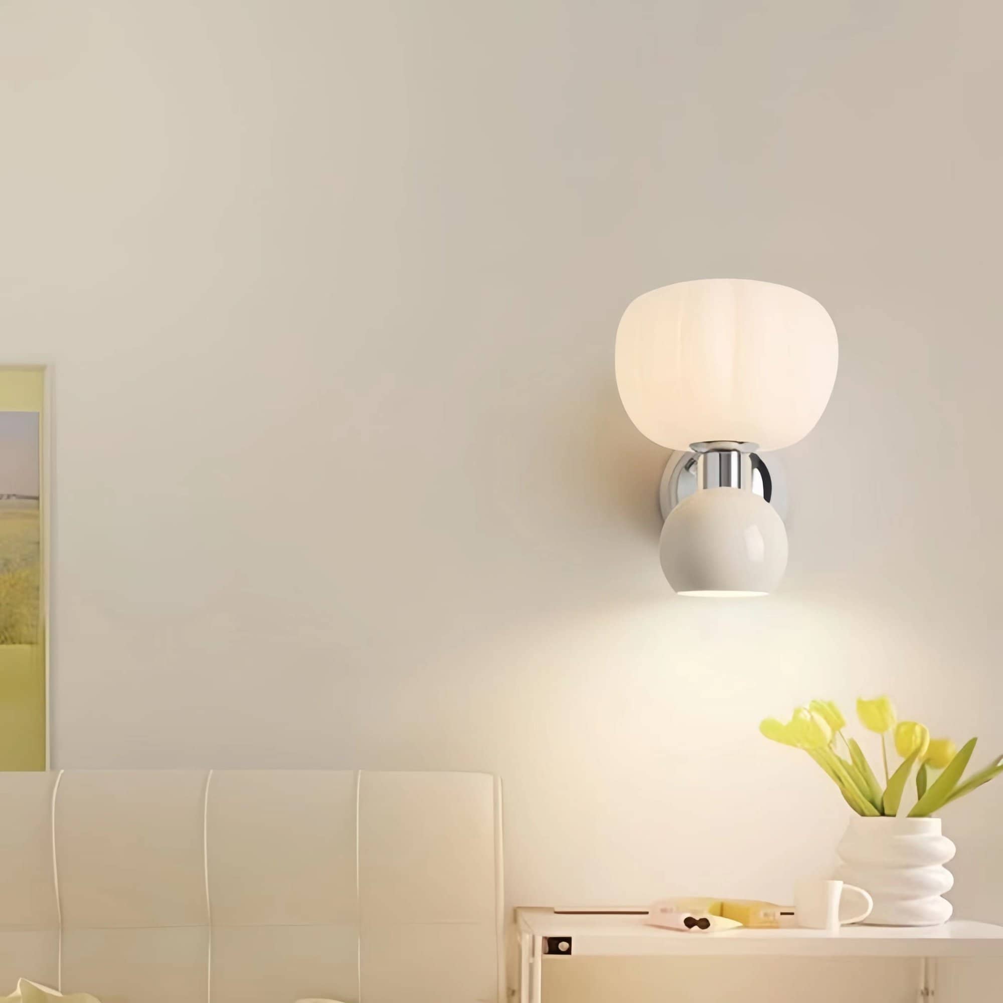 Decorative Pumpkin Bauhaus Dual Wall Light