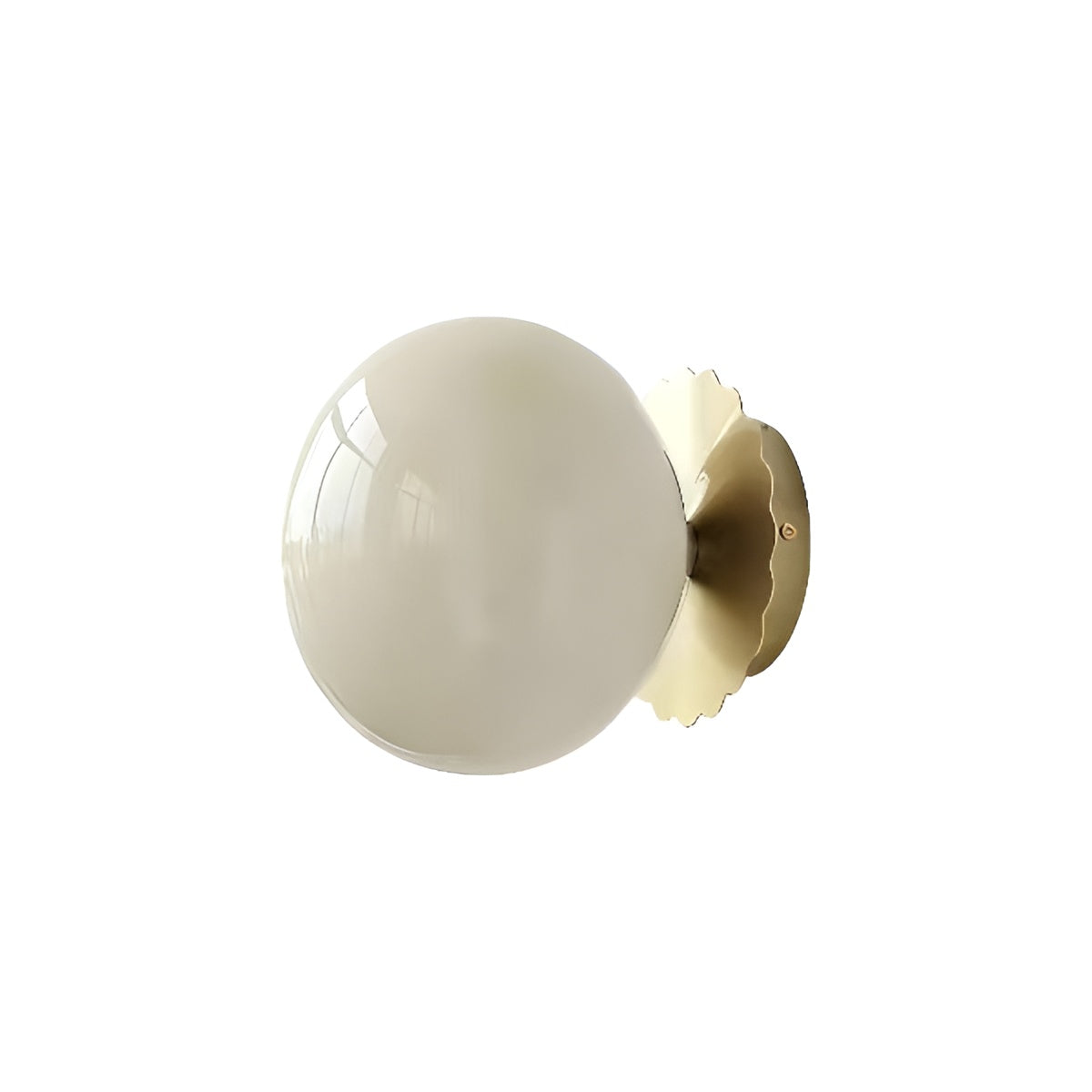 Modern Bauhaus Simple Wall Light with Glass Shade