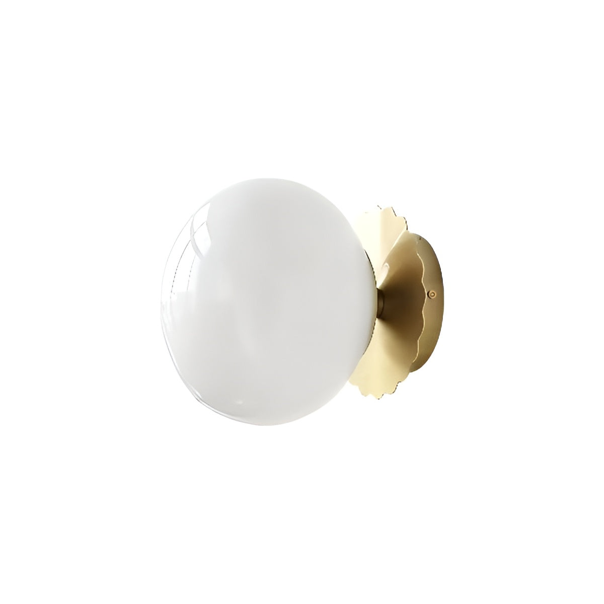 Modern Bauhaus Simple Wall Light with Glass Shade