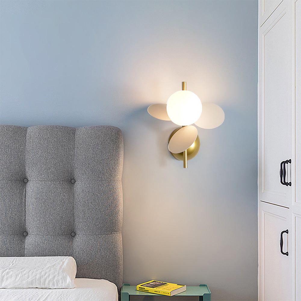 Stylish Art Colorful Flower Wall Light