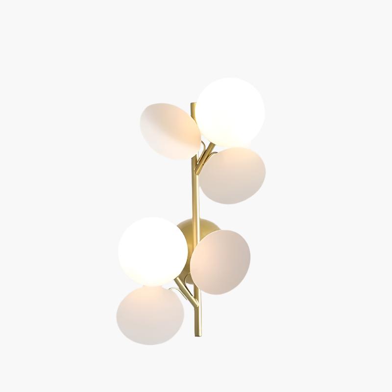 Stylish Art Colorful Flower Wall Light