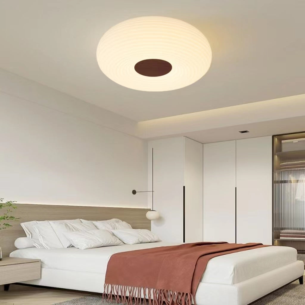 Contemporary Ripple Round LED Ceiling Light