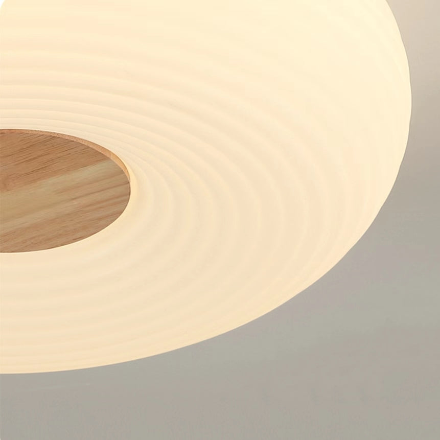 Contemporary Ripple Round LED Ceiling Light