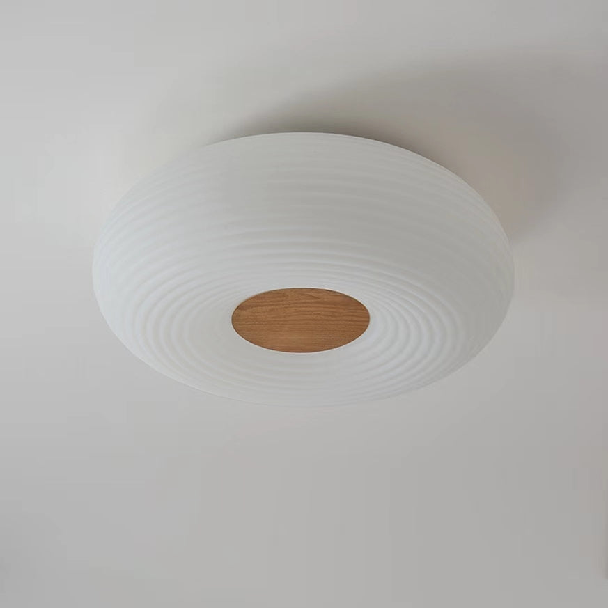 Contemporary Ripple Round LED Ceiling Light