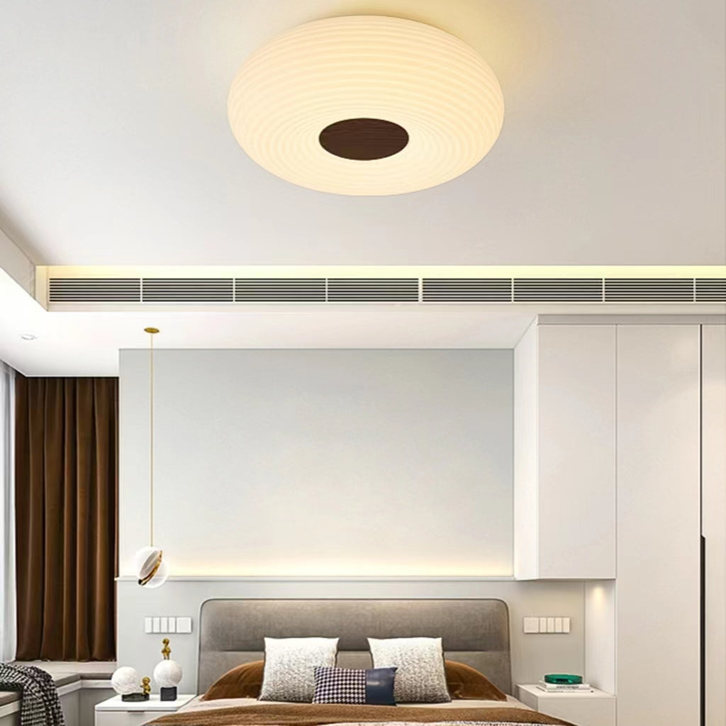 Contemporary Ripple Round LED Ceiling Light