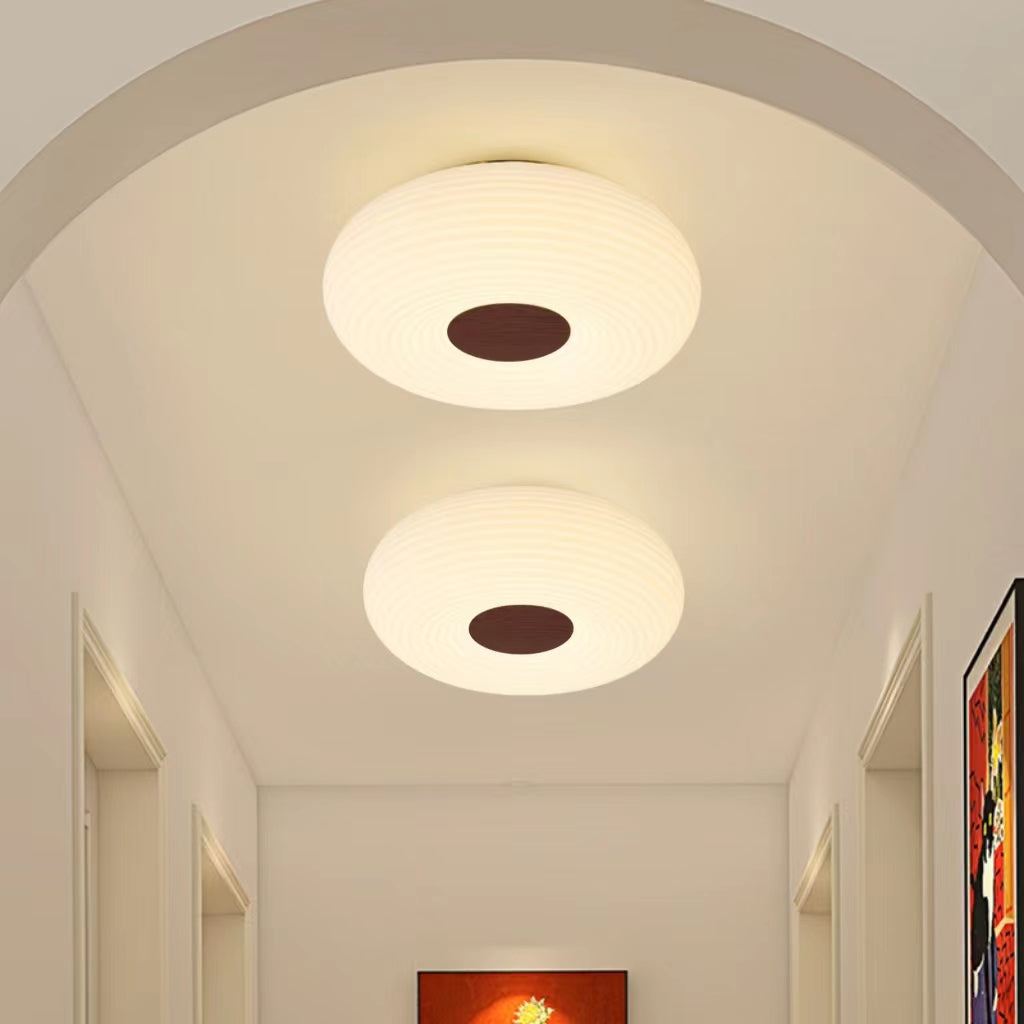 Contemporary Ripple Round LED Ceiling Light