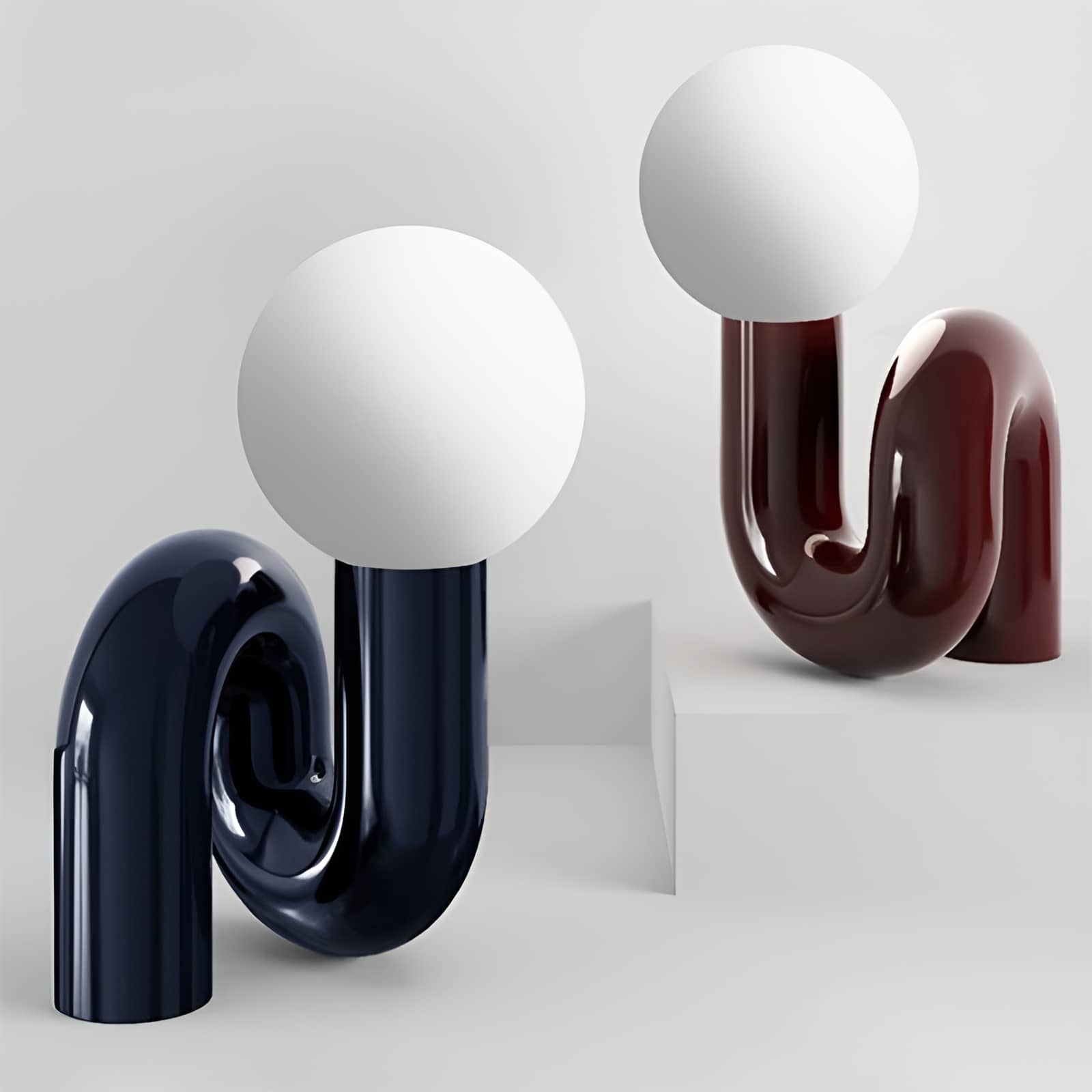 Modern Neotenic Art Deco Table Lamp